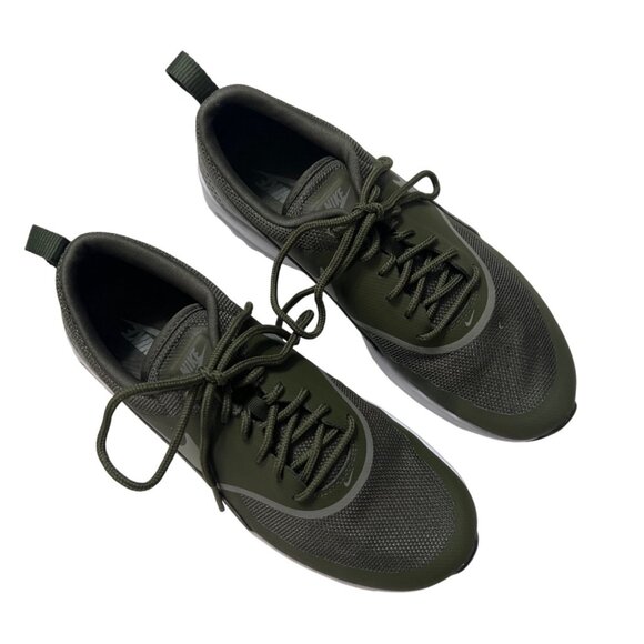 Green Nike Air Max Thea Womens Sneakers Size 8 - Picture 5 of 10